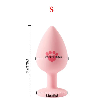 Anal Toy Soft Silicone Anal Plug for Beginner Butt Plug Men Women Gay Couples Anal Prostate Stimulator Adult Masturbator Sex Toy