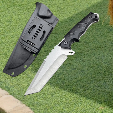 Kydex Sheath Knife 9CR18MOV Blade Nylon Fiber Handles Tactics Hunting knife High Hardness Outdoor Wilderness Camping EDC Tools