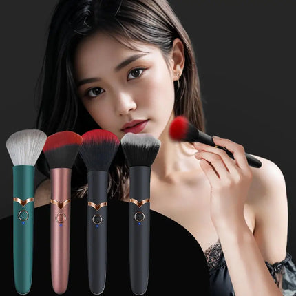 HOT Makeup Brush Electric Multi-Function Soft Fluffy Portable Foundation Brush Vibration Rechargeable Detail Makeup Tool