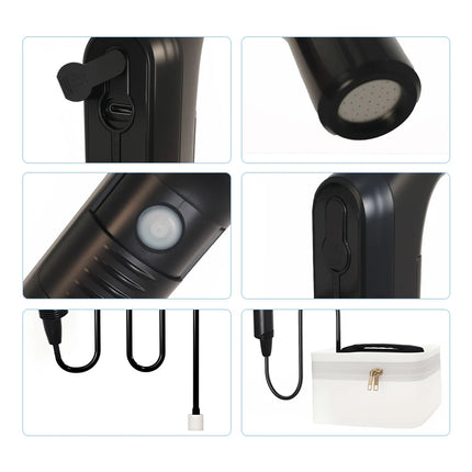 Portable washbasin for travel ladies/men personal hygiene rechargeable electric washbasin, used for toilet handheld washbasin no