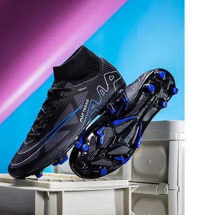 Men Football Shoes TF/FG Society Cleats Indoor Soccer Shoes Professional Football Field Boots Fast Unisex Sneaker Top Quality