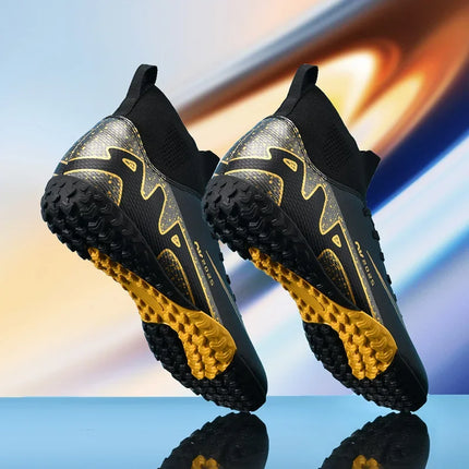 Original Men Football Field Boots Professional Society Cleats Children Soccer Shoes Grass Training Kids Non Slip Football Shoes
