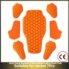 Only 7Pcs Pads / EU 2XL (ASIA 3XL)