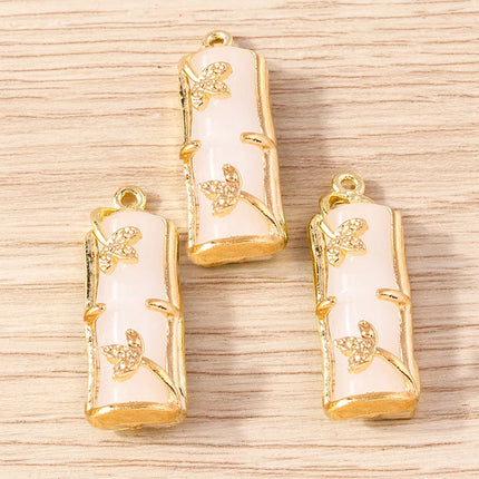 Tusember 10pcs Traditional Chinese Good Fortune Lucky Jade Charms Pendants for Jewelry Making Earrings Necklace Bracelet DIY