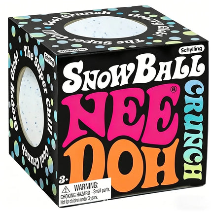 Schylling Needoh New Product NeeDoh Snow Ball Crunch Snow Ball Crunch Stress Relief Toy Anti-Anxiety Squeeze Toy Party Prop Gift