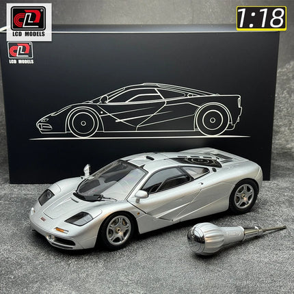 LCD model 1:18 NewS FOR McLaren F1 XP5 alloy car model sports car static display piece holiday gift collection for friends