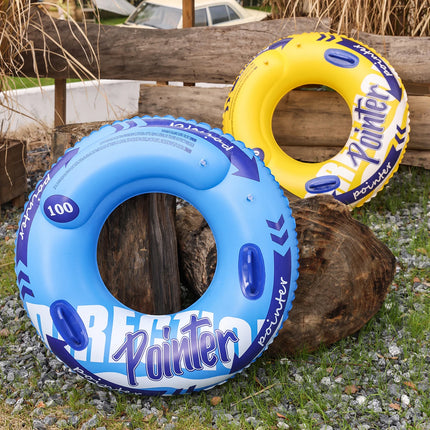 1PC Sports Style Thickened Pool Floats Summer inflatable Swim Ring, Beach and Pool Swim Aid,  Beach Toys for Pool Party