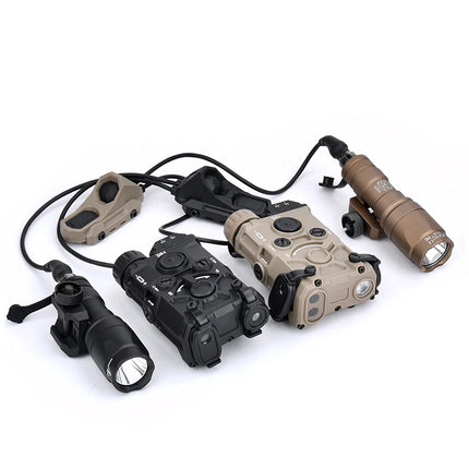 OGL Eotech Surefir Aluminum alloy flashlight combination M300 M600 White strobe flashlight With AXON double control switch peq
