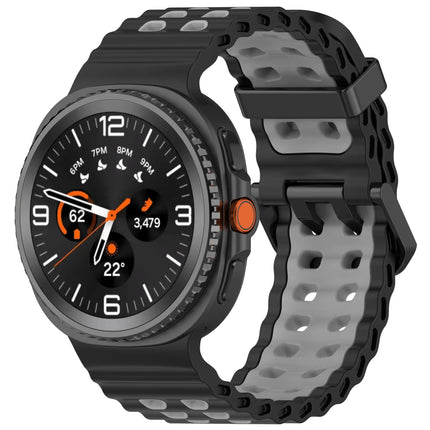 Ocean Silicone Strap for Samsung Galaxy Watch 8 44mm 40mm/8 Classic 46mm Sports Wristband for Galaxy Watch 8 Breathable Bracelet