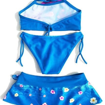 2026 New Summer Baby Girls Clothes Suit  Girls Cartoon Elsa Anna Swimwear Girls Frozen Bikini Set