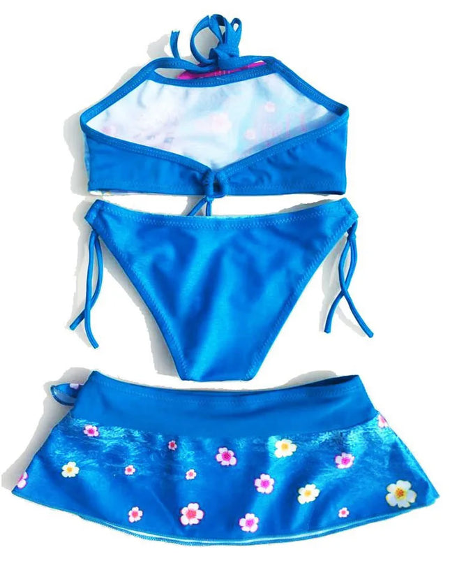 2026 New Summer Baby Girls Clothes Suit Girls Cartoon Elsa Anna Swimwear Girls Frozen Bikini Set