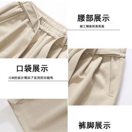 Men Sportswear Set Fashion Casual Trendy Pants Tee Outfit