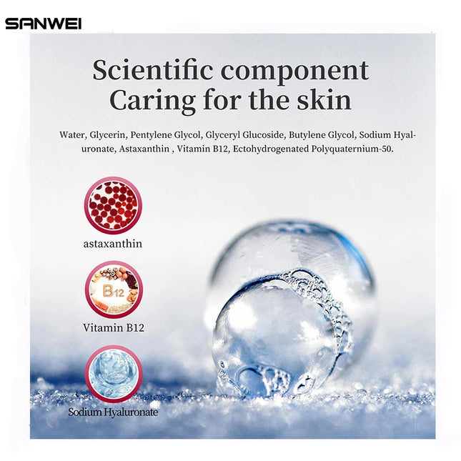Facial Stem Cells Serum Salmon+VC+Peptide +Nicotinamide Oxygen Spray Dermapen 4 Different Booster Ampoule Kit Jet Care Peeling
