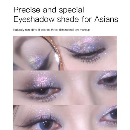 21-Color Chameleon Flashing Eyeshadow Palette Cold Moon Multi-functional Matte Shimmer Glitter Pigments Long-lasting Makeup