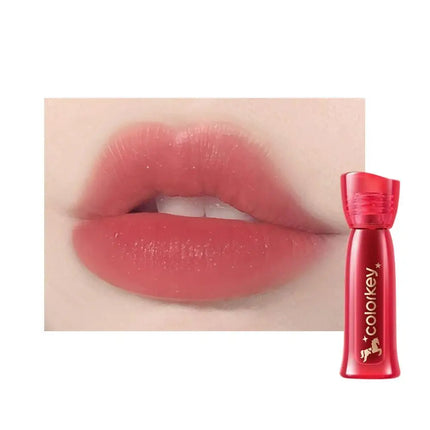 COLORKEY [Year of the Horse Limited Edition] Water Mist Lip Glaze Set Unique Gift Box  Matte Velvet Lipstick Eyeshadow Makeup