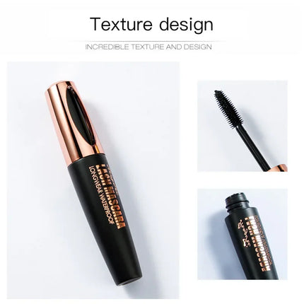 Waterproof Anti-sweat Mascara Lengthens Eyelashes Extension Black Thick Eye Lashes Makeup Cosmetic Makeup Brushes Eye