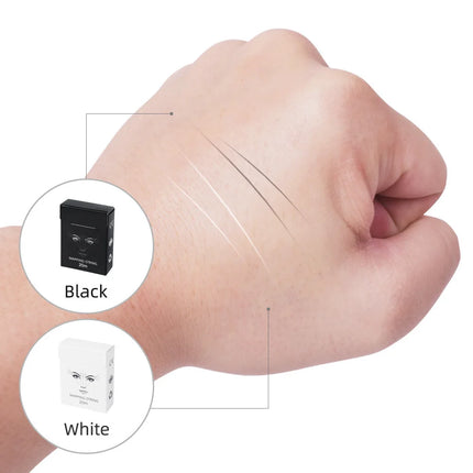30g Microblading Eyebrow Marker Pen White Tattoo Brow Paste Eyebrow Permanent Makeup Mapping Paste Brow Lip Shape Position Tool