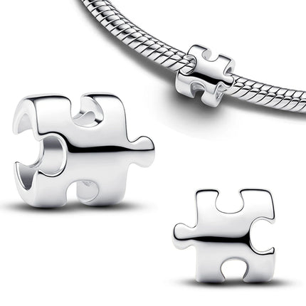 2026 New Original 925 Sterling Silver Key Butterfly Heart-shaped Bead Pendant fit Women's DIY Bracelets Necklaces Jewelry Gifts