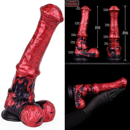 NNSX Horse Dildo for Women Platinum Silicone Huge Dildo With Suction Cup Massage Anal Vaginal Big Penis sex toys for Adult