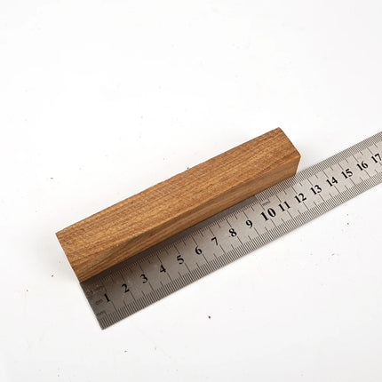 Unfinished Wood Blocks 120x20x20mm - Pen Turning Blanks, Knife Handle Material, DIY Wood Carving for Tool Parts or Wholesale