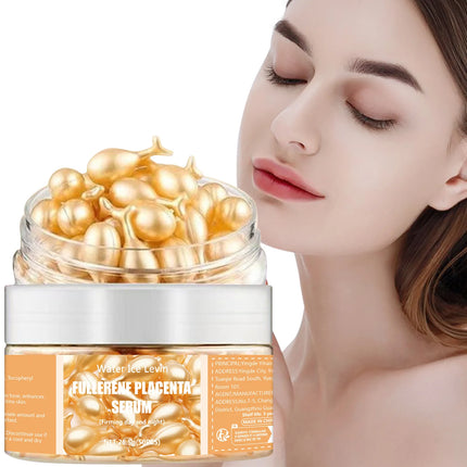 50 Fullerene Essence Capsules Collagen Capsules Facial Care Essence Anti-Wrinkle Anti-Acne Firming Whitening Hyaluronic Acid Essence Skin Care New Model