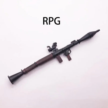 1/6 Gun Model 98K G43 Rifle Type 38 M200 Sniper Rifle RPG Plastic Assemble Soldier Gun For 12" Action Figure Toy Ornament