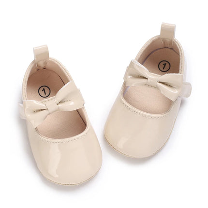 Spring and Autumn Fashion Baby Shoes Bow Soft Bottom Anti slip Sneaker Baby Versatile Princess Shoes