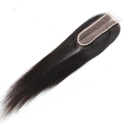 Straight 2×6 Swiss Lace Closure Brazilian Virgin Human Hair 2x6 Transparent Lace Closure Natural Pre Plucked for Black Women