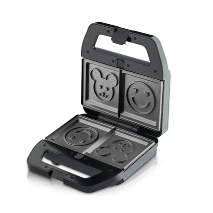 XEOLEO New  5 in 1 Panini Waffle Donut Sandwich Electric Grill Waffle Maker 800W Sandwich Maker