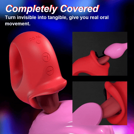 Swing Tongue Licking Vibrator for Women Powerful Oral Nipple Clitoris Stimulator Masturbator Sex Toys for Female Adults Goods