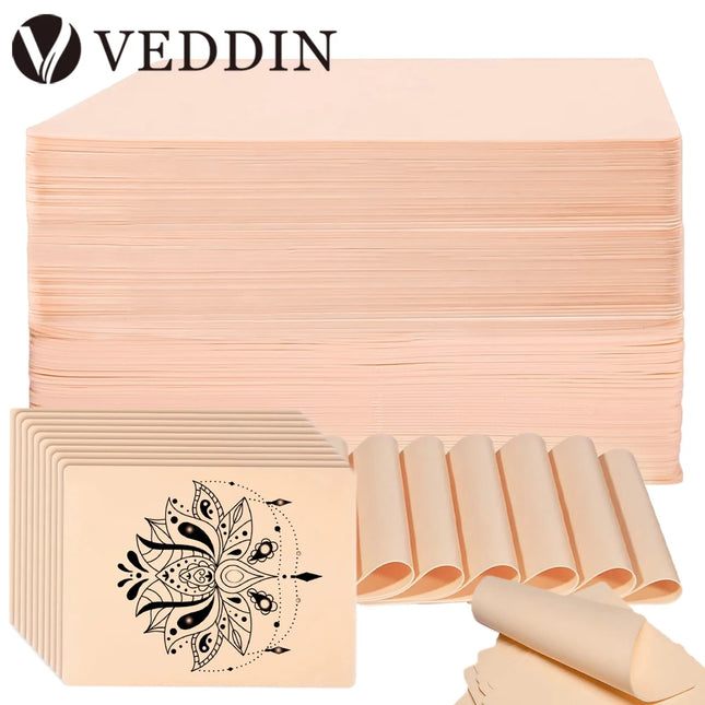 30/20/12/8/6/1PCS Top Tattoo Practice Skin Blank Double-Sided Tattoo Beginner Practice Skin Permanent Makeup Fake Skin Supply