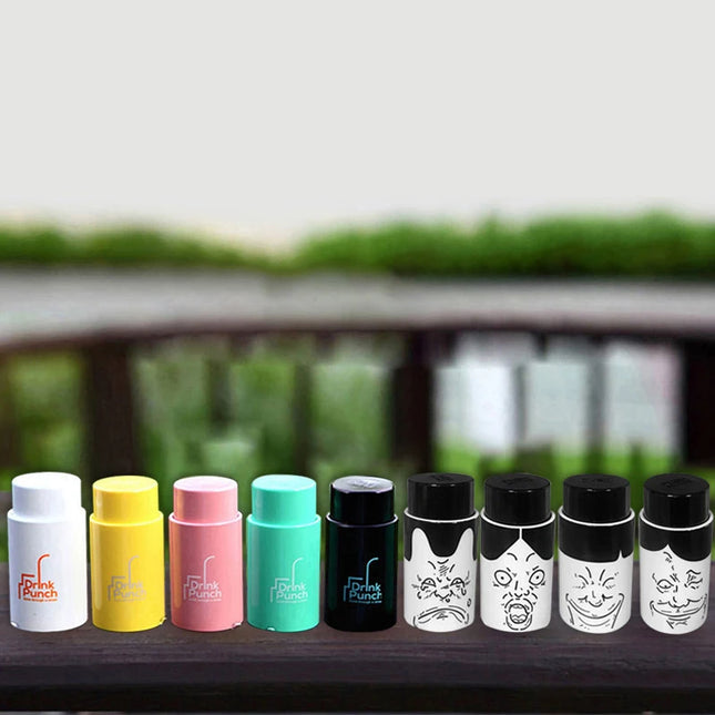 1pc Mini Water Drill Bottle Opener Tools Drink Punch Bottle Cover Hole Punch Opener For Straw For Party Random Color