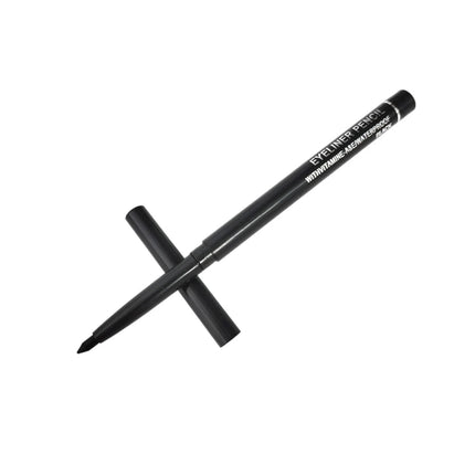 3Pcs Waterproof & Sweat-Proof Black Eyeliner Pencil - Long-LastingSmudge-Proof for Bold Eye Makeup, Easy Glide Formula for Perfe