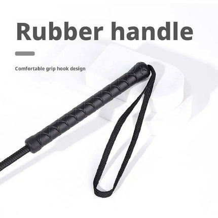 Sex Toys for Couples OLO 45CM SM Flirt Whip Bondage Leather Whips Fetish BDSM Long Horse Riding Spanking Flirt Flogger Games