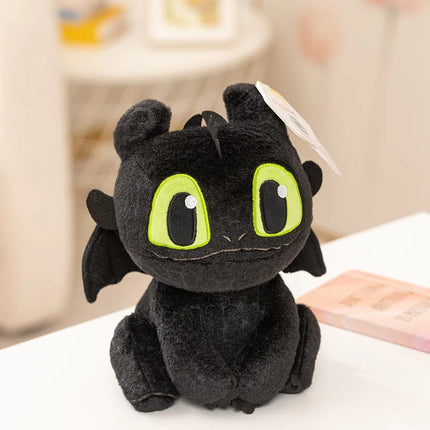 Adorably Toothless Plush Toys Dragon Stuffed Doll How to Train Your Dragon Anime Periphery Keychain Kawaii Xmas Gift for Kids