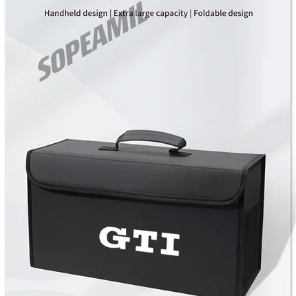 Volkswagen GTI Golf Arteon Tiguan Touareg Passat Polo Scirocco Jeeta CC Polo Car Trunk Storage Box Foldable Stowing Tidying Bag