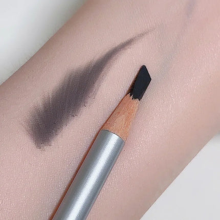 Hard Core Eyebrow Pencil with Sandpaper Long-Lasting Waterproof Permanent Makeup Eye Brow Enhancers Pencil Wild Line Brows Tint