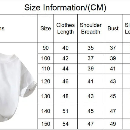 Summer Solid Children Cotton Casual Short Sleeve White Red Black T-shirts Girls Baby Clothes Kids Boys Toddler High-quality Tops