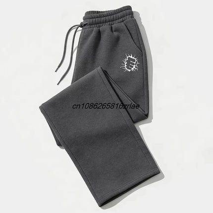 2026 Mens Sweatpants Printing Fashion Trend Jogging Trousers Versatile Soft High Quality Street Elastic Waist Casual Pants