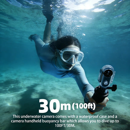 4K Anti shake Action Camera EIS Waterproof POV Small WIFI Cam Vlog Sport Bike Motorcycle Video Recorder Moto Telecamera Body Cam