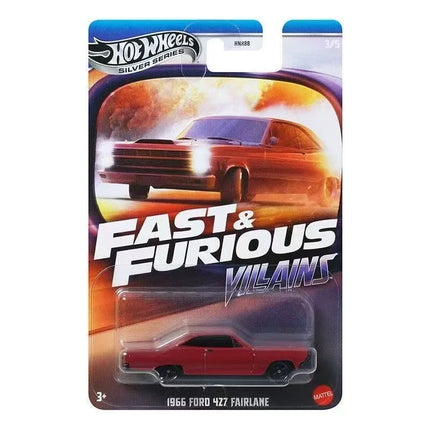 2026 New Hot Wheels Hnr88 Silver Series 25Th Fast & Furious Tokyo Drift Set Nissan/Monter Carlo/Road Runner 1:64 Diecast Car Model Authentic Holiday Birthday Gift