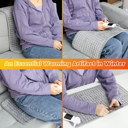 58x29CM Electric Heating Blanket Portable Winter Heater Mat For Home Bed Sofa Heating Pad Warming Foot Hand Thermal Blankets