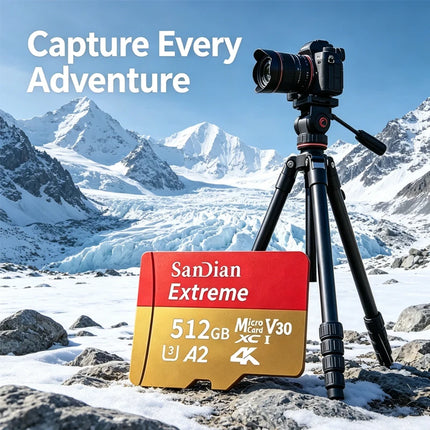 High-Speed Storge SD Card 128GB Original Micro TF Card 512GB Class 10 High Speed Transfer  for Camera/PC/Phone