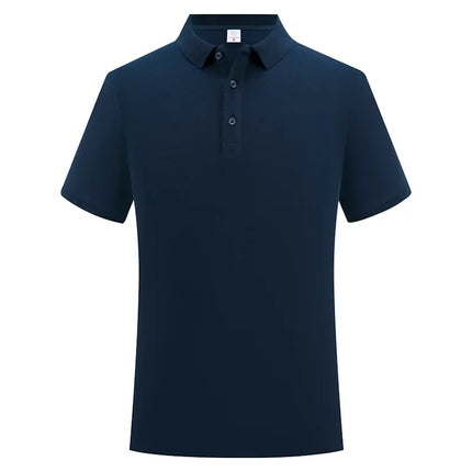 Custom Logo Summer Business Polo Shirt 100% Cotton High Quality Collar Short Sleeve Embroidery Design Printing Pattern