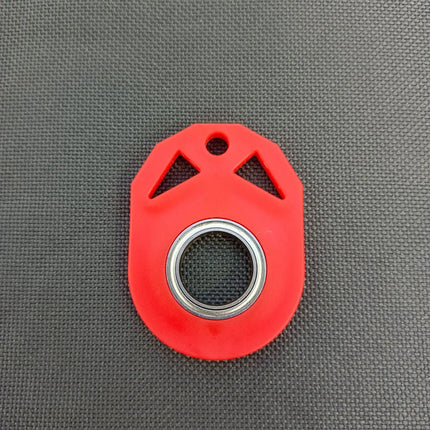 Fingertip Rotation Key Chains Decompression Spinner Anti-anxiety Bearing Lightning Hanging Key Rings for christmas birthday gift