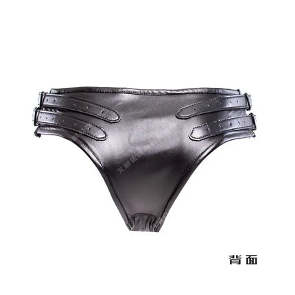 Strap On Realistic Dildo Pants Adult Sex Toys For Women Lesbian Pu Leather Harness Underpants Strap On Dildo With Dildo Strapon