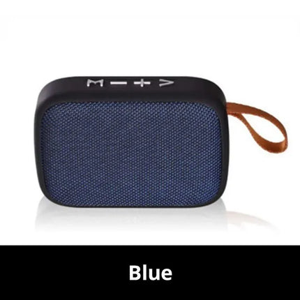 G2 Portable Bluetooth Speaker, Mini Wireless Loudspeaker, 3D Stereo Surround HiFi Sound Box Outdoor Wireless Column Music Player