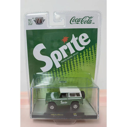 M2 Machines 1/64 DIECAST MODEL car 1976 Bronco Green Sprite collect toy NEW IN PACKAGE