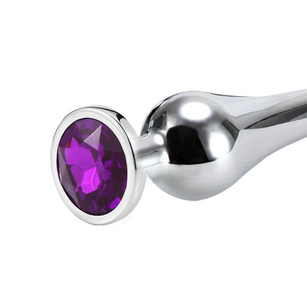 Mini Sexy Metal Wear Outside Stainless Steel Anal Plug Dilator Adult Couple Masturbator Alternative Butt Plug For Men Women Gay
