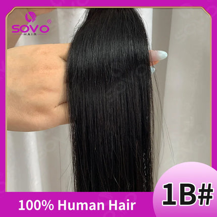 Halo Hair Extensions 100% Human Hair 14-28 Inch Hidden Wire Clip In Hair Ombre Brown Color Human Remy Fish Line Hair Extension